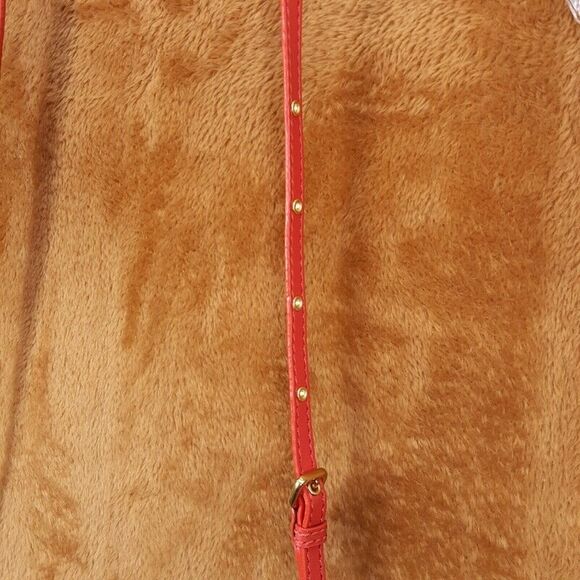 MARC JACOBS Handbag Red Nylon Leather Trim Gold Hardware SIA Crossbody - Picture 5 of 10